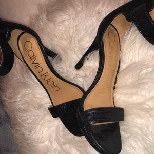 Calvin Klein black heels